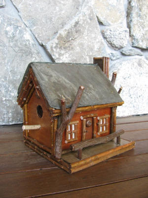 rustic birdhouse, rustic accessories, rustic decor